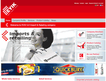 Tablet Screenshot of eviksa.com